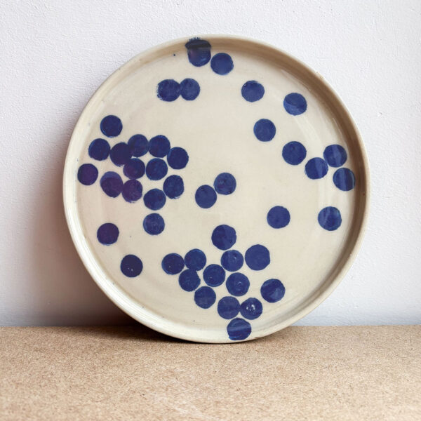 Talerz jagodowe konfetti