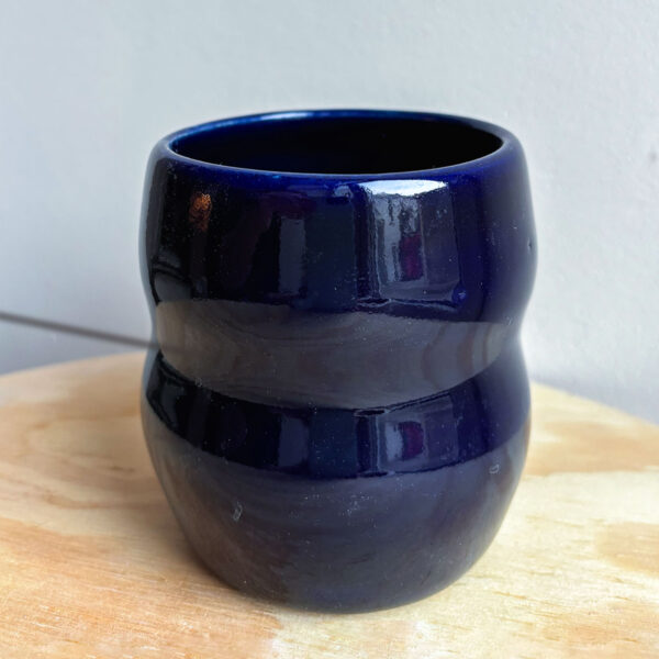 Kubek brzuszek kobaltowy